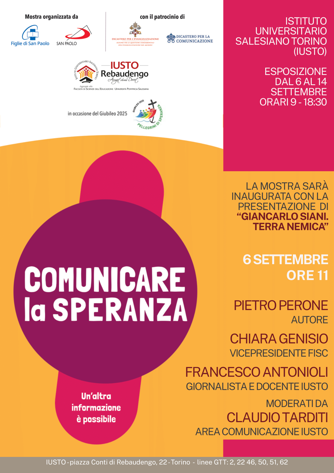 Mostra “Comunicare la Speranza" 