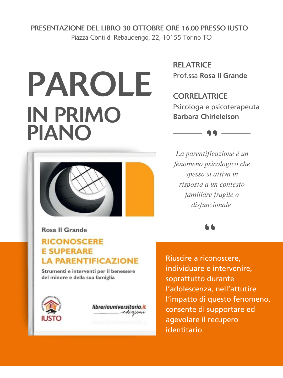 Intervista con l'autrice: Rosa Il Grande Intervista con l'autrice: Rosa Il Grande