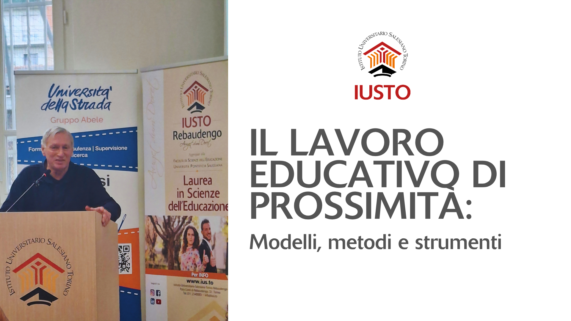 "Il lavoro educativo di prossimità: modelli, metodi e strumenti" - Evento
